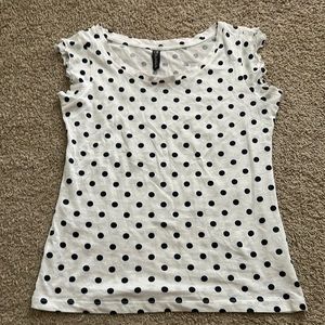 Cute polka dot Tee